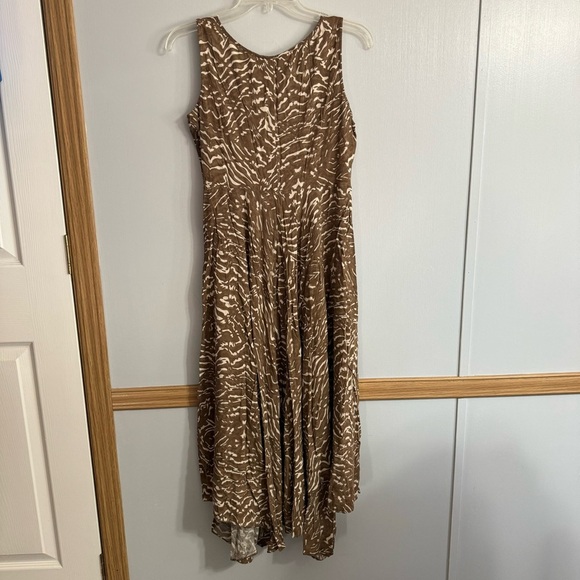 Sundance Animal Print Midi Dress Size 4 - Picture 9 of 9